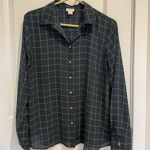 - J Crew long sleeve blouse